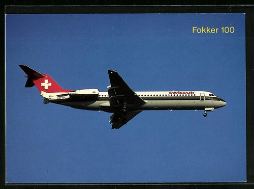 Aereo fokker 100 - aereo, di