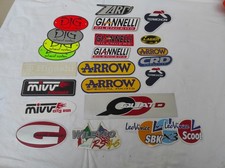 Kit Adesivi Scarichi Exhaust Moto Racing 24 Pz