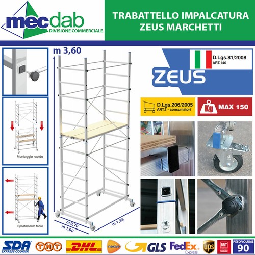 Trabattello impalcatura - impalcatura, da