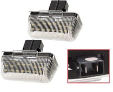COPPIA LUCE TARGA POSTERIORE 2x LED PER FORD TRANSIT CONNECT COURIER TOURNEO