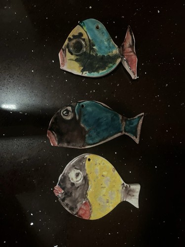 Vecchi pesci ceramica - vecchi,