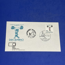 CAMPIONATI EUROPEI JUNIORES DI PESISTICA - Busta PRIMO GIORNO FDC