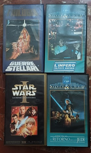 Vhs star wars primi - vhs,