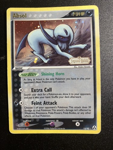 Pokemon card absol holo - pokemon, card-absol