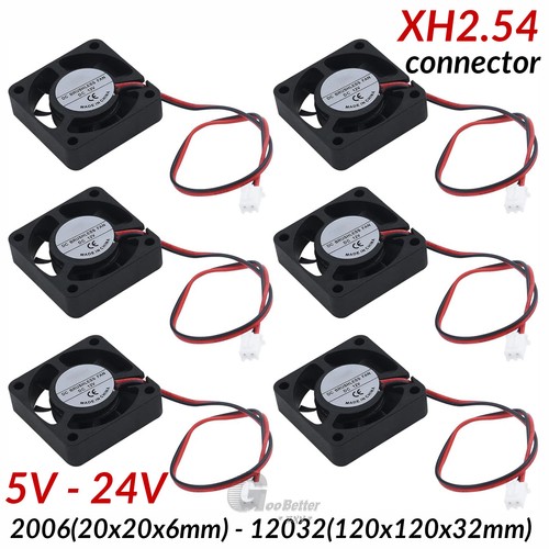 Dc5v 12v 24v ventola - 12v,
