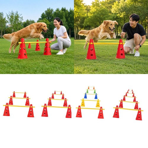 Set ostacoli per agility - di,