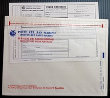 San Marino 2 fogli pacchi card