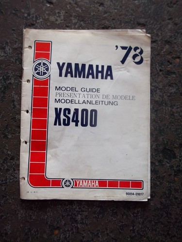Yamaha model guide - yamaha, xs400
