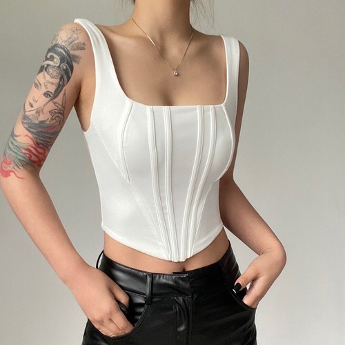Top donna sexy corsetto