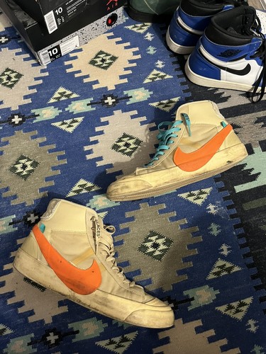 Nike blazer off - nike, white