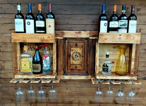 Portabottiglie artigianale - , a