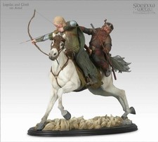 LOTR~LEGOLAS AND GIMLI ON AROD~STATUA~0703/ 5000~SIDESHOW/WETA