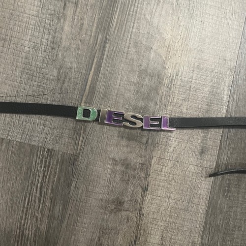 Cintura diesel pelle nera - diesel,