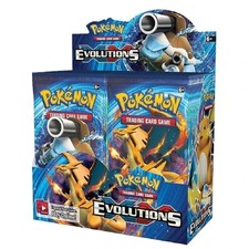 324pcs Carte Pokémon Sun & Moon XY Evolutions Booster Box Gioco Collezione