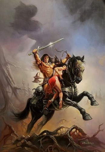 Ken kelly manowar conan the - manowar,