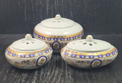 Set scatoline con coperchi - set,