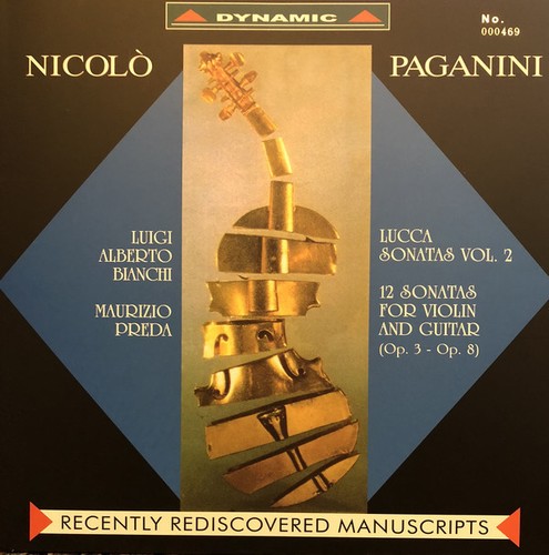 Paganini sonate per violino - sonate,