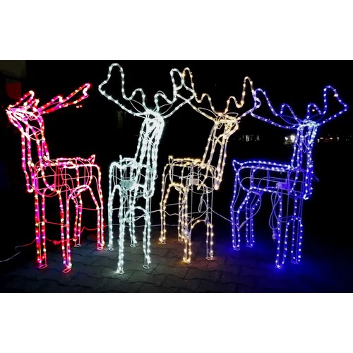 Renna luminosa natale led - renna,
