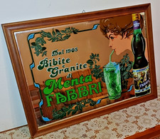 SPECCHIO MENTA FABBRI ANNI 80 COLLEZIONE CM 64X44 OTTIME CONDIZIONI