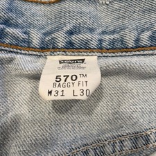 Vintage Levis 570 Jeans Mens