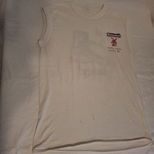 Canotta vintage 1983 heineken - canotta,