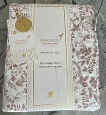 Set Lenzuola Papyrus King 100%