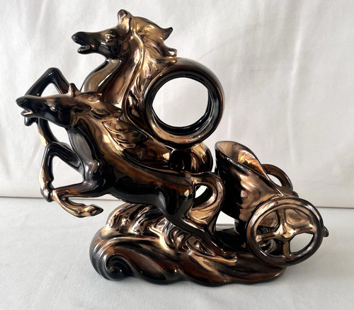 Statua carrozza con - carrozza,