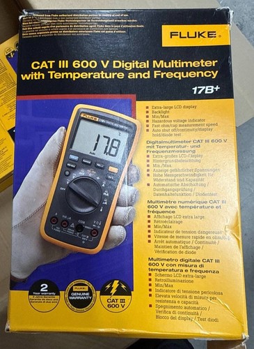 Fluke 17b dc digital - 17b+,