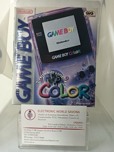Nintendo game boy color viola - nintendo,