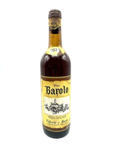 Vintage vino rosso barolo 1970 - rosso,