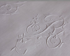Antico LENZUOLO Francese LINO