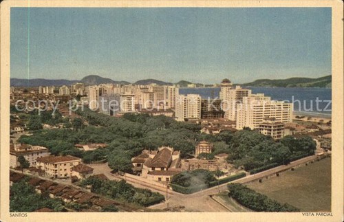 Santos brasile vista parcial - vista,