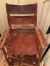 Sedia a dondolo vintage metà