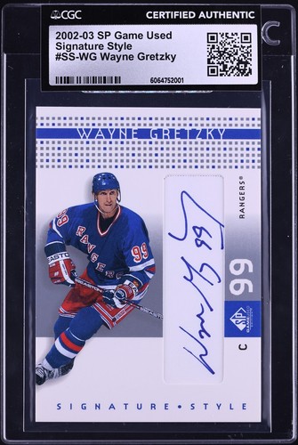 2002 wayne gretzky game - wayne, sp