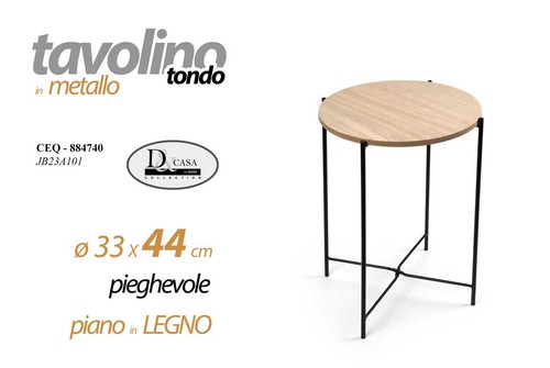 Tavolo tavolino tondo - tondo, caffè