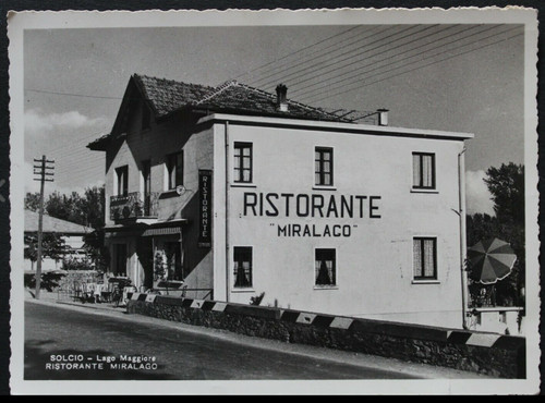 Cartoline solcio 1955 lago - solcio,