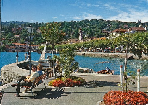 Vecchia cartolina quai - cartolina,