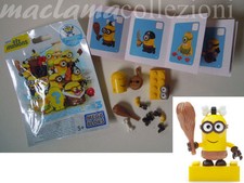 MINIONS MINION mega bloks serie 3  personaggio PREISTORIA CON CLAVA maclama