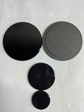 LOFRA 4 piattelli in ghisa smaltati nero lucido per cucine a gas 