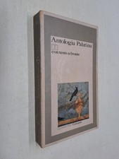 ANTOLOGIA PALATINA CON TESTO A FRONTE - AAVV - GARZANTI - 1977
