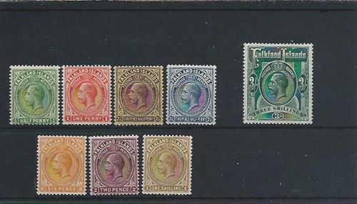 Falkland 1921 set - falkland, is