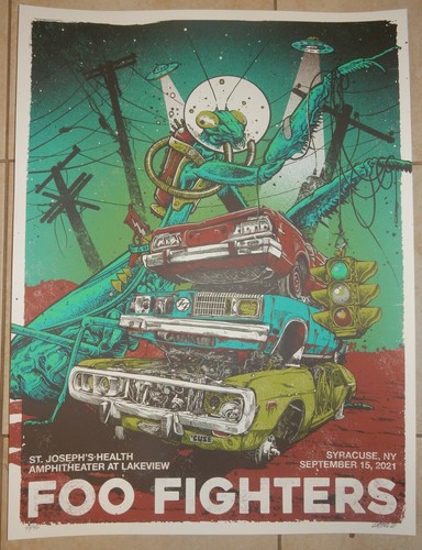 Poster foo fighters siracusa - poster,