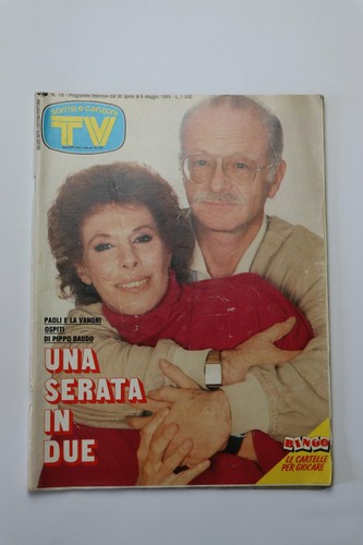 Rivista sorrisi canzoni - tv, e