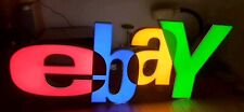 Lotto STUPENDA INSEGNA LUMINOSA VINTAGE EBAY PRIMI ANNI 2000 LEGGI DESCRIZIONE 