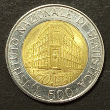500 LIRE BIMETALLICO 1996 FDC