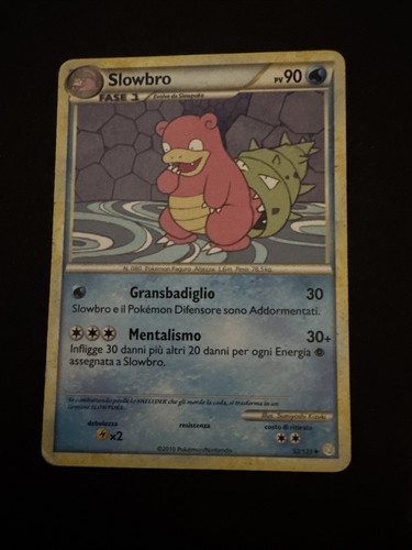 Carta slowbro heartgold - slowbro,