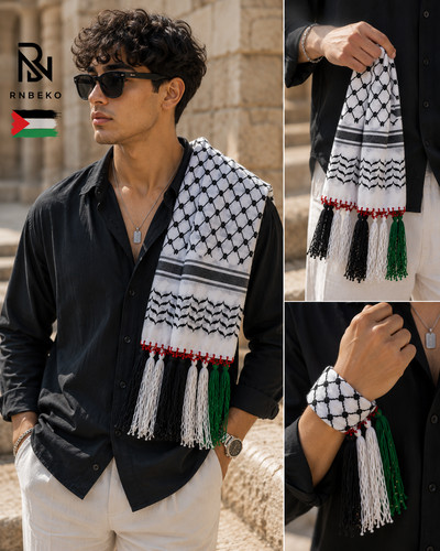 Keffiyeh sciarpa palestina - keffiyeh,