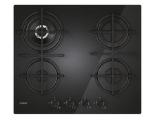 Candy Moderna CVG6BR4WTB Nero Da incasso 60 cm Gas 4 Fornello(i) vetro