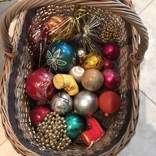 Palline Albero Di Natale Vintage Anni 50/60