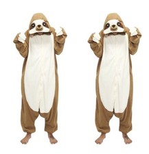 Pigiama animale tuta bradipo Onesie10 neutro unisex abito fantasia cosplay pigiamaB
